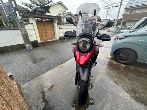 受け渡し決定　レッドVストローム250アドベンチャー