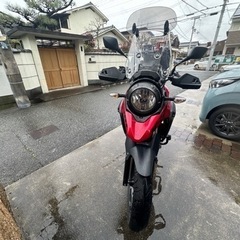 受け渡し決定　レッドVストローム250アドベンチャー