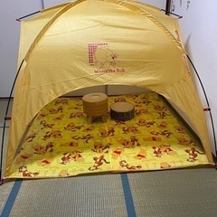 アウトドア　キッズテント　