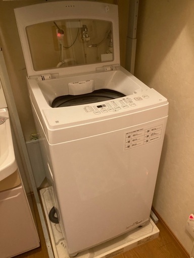 ニトリ 洗濯機 1ヶ月使用のみ