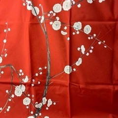 ①（未使用）桜柄の風呂敷の画像