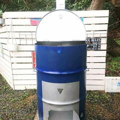 ドラム缶 焼却炉 200L 配達 設置込みの画像