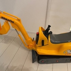 乗用玩具　ショベルカー