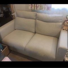 IKEA VIMLE 2人掛けソファ　別売りヘッドレスト付　10...