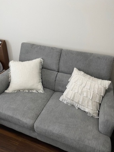 家具 ソファ 2.5人掛けソファとオットマンのセット