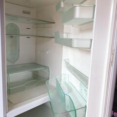 パナソニック ナショナル 冷蔵庫（320L・左開き）NR-C324ML-H（ブロードグレー） The ノンフロン冷蔵庫

の画像