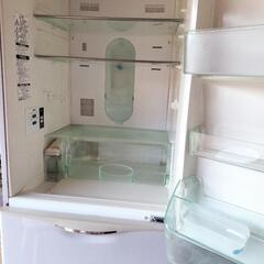 パナソニック ナショナル 冷蔵庫（320L・左開き）NR-C324ML-H（ブロードグレー） The ノンフロン冷蔵庫

の画像