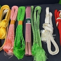 13   帯締め7本セット