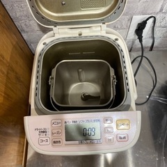 【決まりました】Nationalナショナルホームベーカリー品番SD-BH101 2007年製　ホワイトの画像