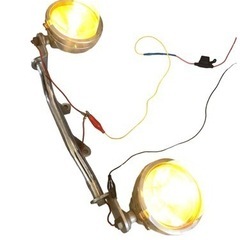 希少　イエローフォグ　シールドビーム　動作確認済み　ドラッグスター　バルカン　スティード　レブルの画像