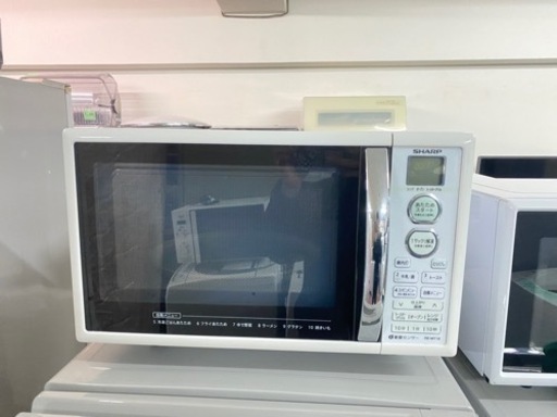 配送可能　保証付き　SHARP 電子レンジ RE-MY18-W 解凍