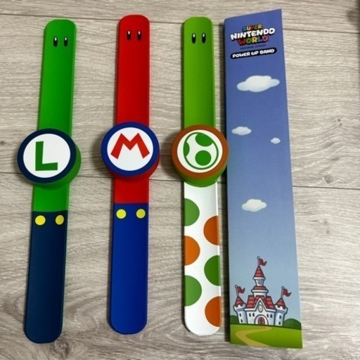 【取引中】ユニバ　パワーアップバンド　3本セット(箱無し)