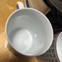 美品　HERMES エルメス モザイクヴァンキャトル マグカップ プラチナの画像