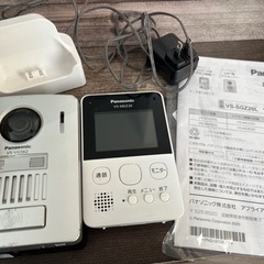 (お話中)ワイヤレスドアホン　インターホン　パナソニックの画像