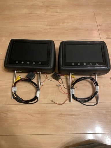 モニターセット ヘッドレスト バイザー