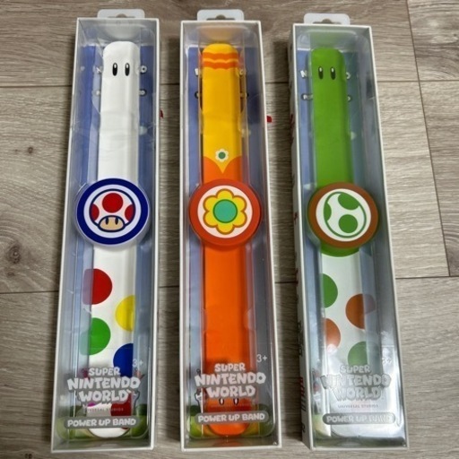 【取引中】ユニバ　パワーアップバンド　3本セット