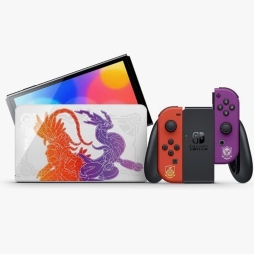 ★★新品 未開封★★ニンテンドースイッチ 有機ELモデル Switch スカーレット バイオレットエディション