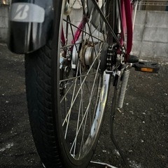  BRIDGESTONE Assista  電動アシスト自転車 24㌅ 内装3段変速 (6.0Ahバッテリー・充電器 付)の画像