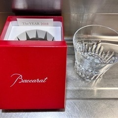 ロックグラス☆Baccarat☆箱付きの画像