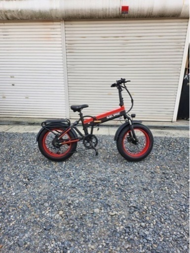 SUNPIE ファットバイク　電動アシスト　折り畳み電動自転車 20インチ