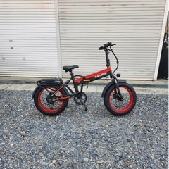 SUNPIE ファットバイク　電動アシスト　折り畳み電動自転車 ...