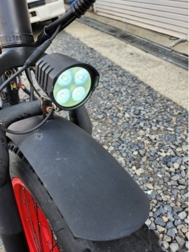 SUNPIE ファットバイク　電動アシスト　折り畳み電動自転車 20インチ
