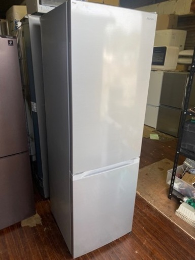 福岡市内配送設置無料　2022年式　アイリスオーヤマ 冷蔵庫 231L BIG冷凍室70L 幅54.5cm シルバー IRSN-23A-S 霜取り不要 省エネ 節電 大容量 東京ゼロエミポイント