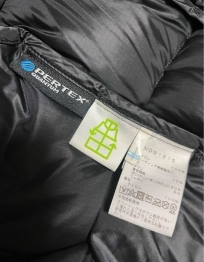 美品　ノースフェイス ビレイヤーパーカ ブラック ND91915 THE NORTH FACE  ビレイヤーパーカー