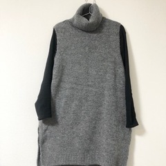 チュニックのようなロングニット★Bershka★2回着用の画像