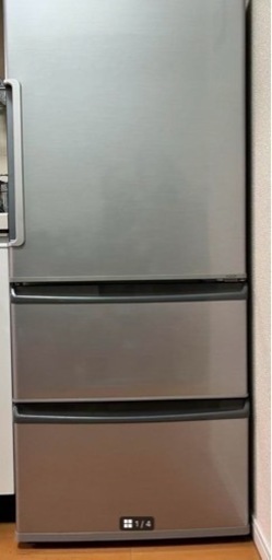 《値下げしました》冷蔵庫 AQUA AQR-271F シルバー 2017年製