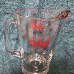 オリオンビール　居酒屋　ピッチャー　🍺　ORION　🍺　ガラス製品の画像