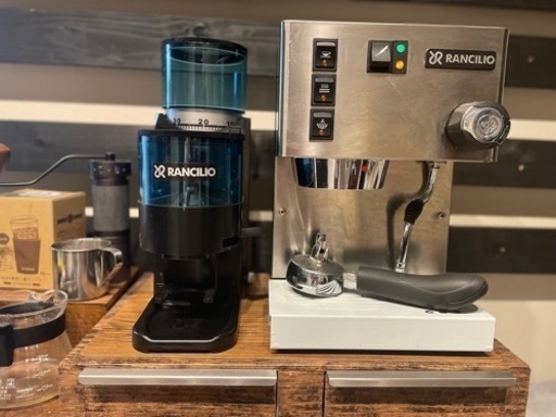 【取引中】Rancilio Silvia ランチリオ シルビア エスプレッソマシン セット