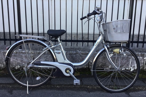 ＜整備済・美品＞パナソニック・アルフィット・Vivi 電動アシスト自転車・内装3段変速 26インチ・清掃済みですぐ乗れます！
