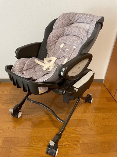 【美品】Aprica ハイローチェア ユラリズム　オートライト