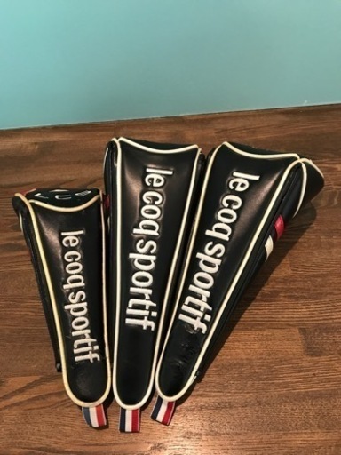 ルコックゴルフ ヘッドカバー 3本セット