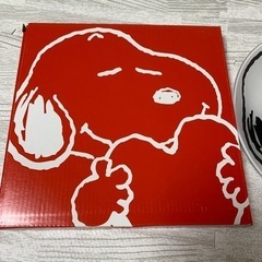 スヌーピー　強化ガラス製　お皿の画像