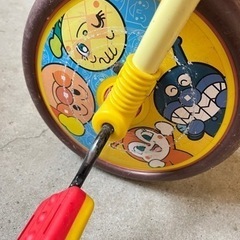 値下げ‼️おでかけ三輪車わくわくアンパンマンごうピース✨の画像