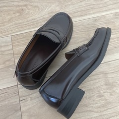  22.5cm 靴 ローファーの画像