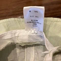 【決まりました】ベビー帽子の画像