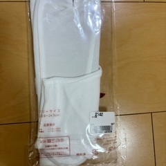 足袋　桜柄入り　サイズ22.5〜24.5の画像