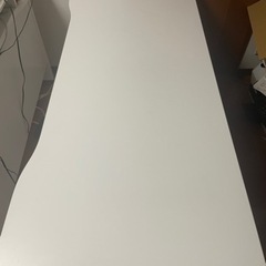 ワークデスク　事務机　ステール性　引き出し付の画像