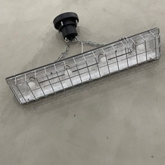 デザイン照明シルバーブラックの画像