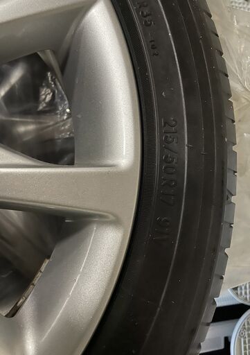 トヨタ17インチ純正タイヤホイール