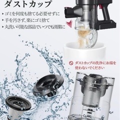 掃除機 コードレス ハンディークリーナー③の画像