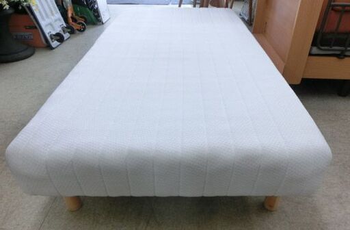 足付きマットレス シングル DCM 38×97×200cm コイルスプリング 脚付きマットレス DCM-F97200A マットレス付き