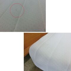 足付きマットレス シングル DCM 38×97×200cm コイルスプリング 脚付き