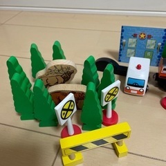 おもちゃ 木のおもちゃ　電車の画像