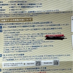 琉球ゴールデンキングスvs大阪エヴァッサ　ペアチケットの画像