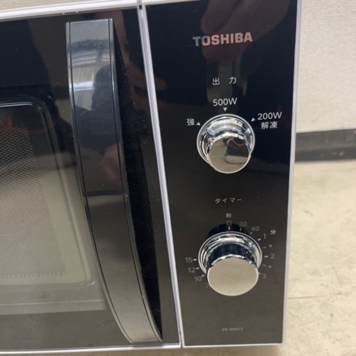 2022年　TOSHIBA 電子レンジ　ピカピカ