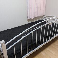 ニトリの姫系ベッドフレーム、マットレスのセットお譲り予定の方決ま...